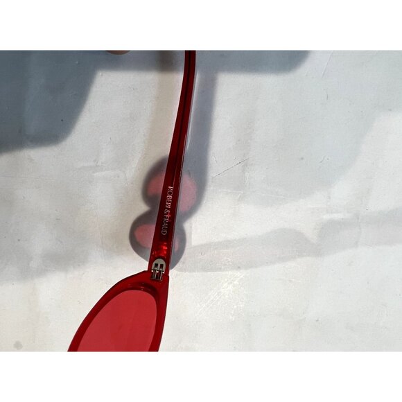 Roberi & Fraud Frances Sunglasses in Red - Picture 6 of 6